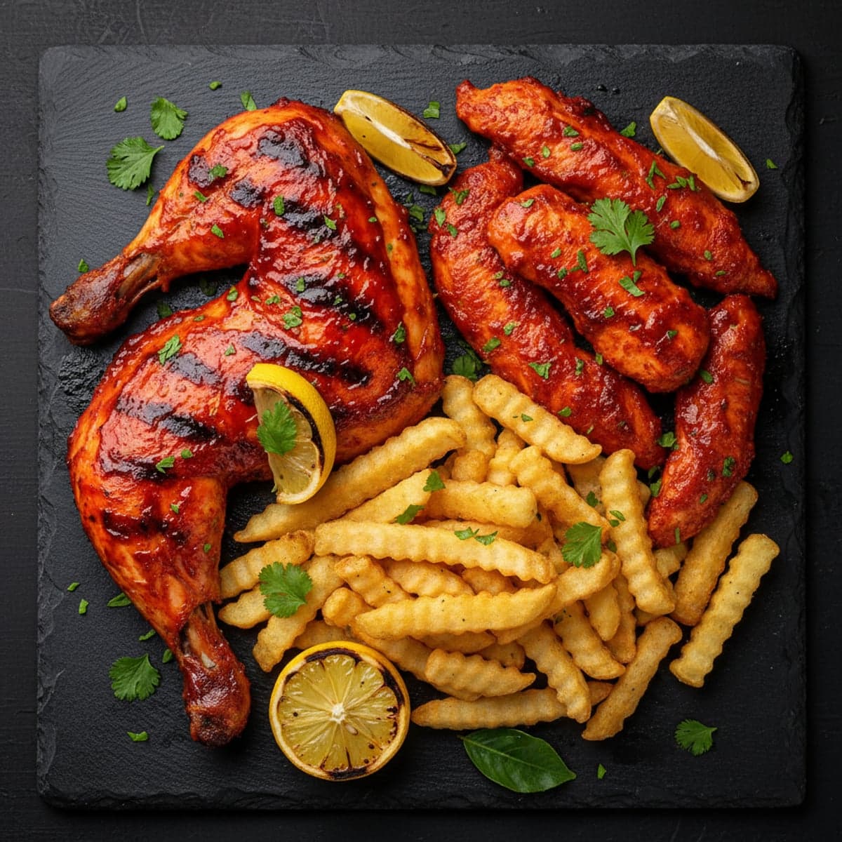 Full Peri Peri Platter